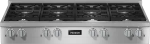 Miele KMR13543G Kmr 1354-3 G Edst/Clst - 48-Inch Rangetop With 8 Burners For Professional Applications