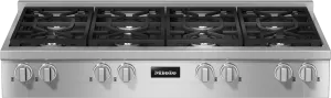 Miele KMR13543G Rangetop With 8 Burners For Professional Applications