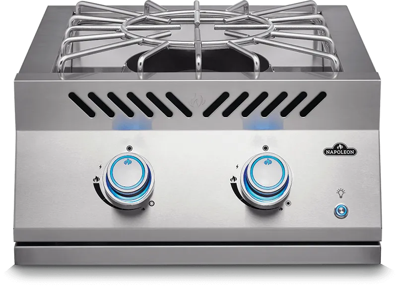 Napoleon Bbq BIB18PBPSS Built-In 700 Series Power Burner With Stainless Steel Cover . Stainless Steel . Propane