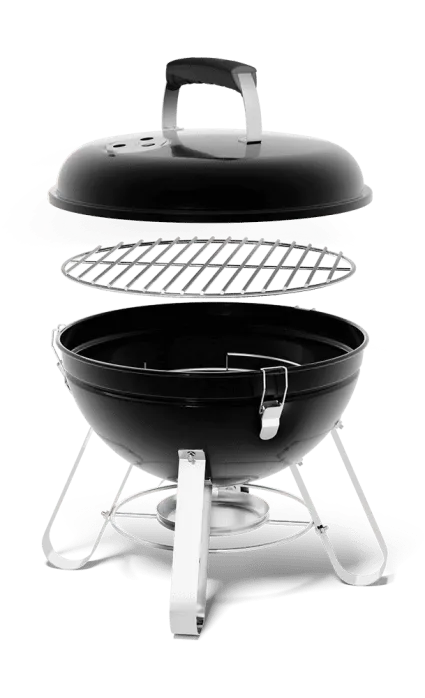 Napoleon Bbq NK14KLEG3 Legend 14 Charcoal Portable Kettle Grill . Charcoal. Black