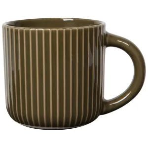 Now Designs - Danica Heirloom - Olive Branch Fluted Mug - 22 oz.