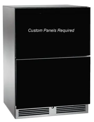 Perlick HP24RS46 24 Undercounter Refrigerator Drawers