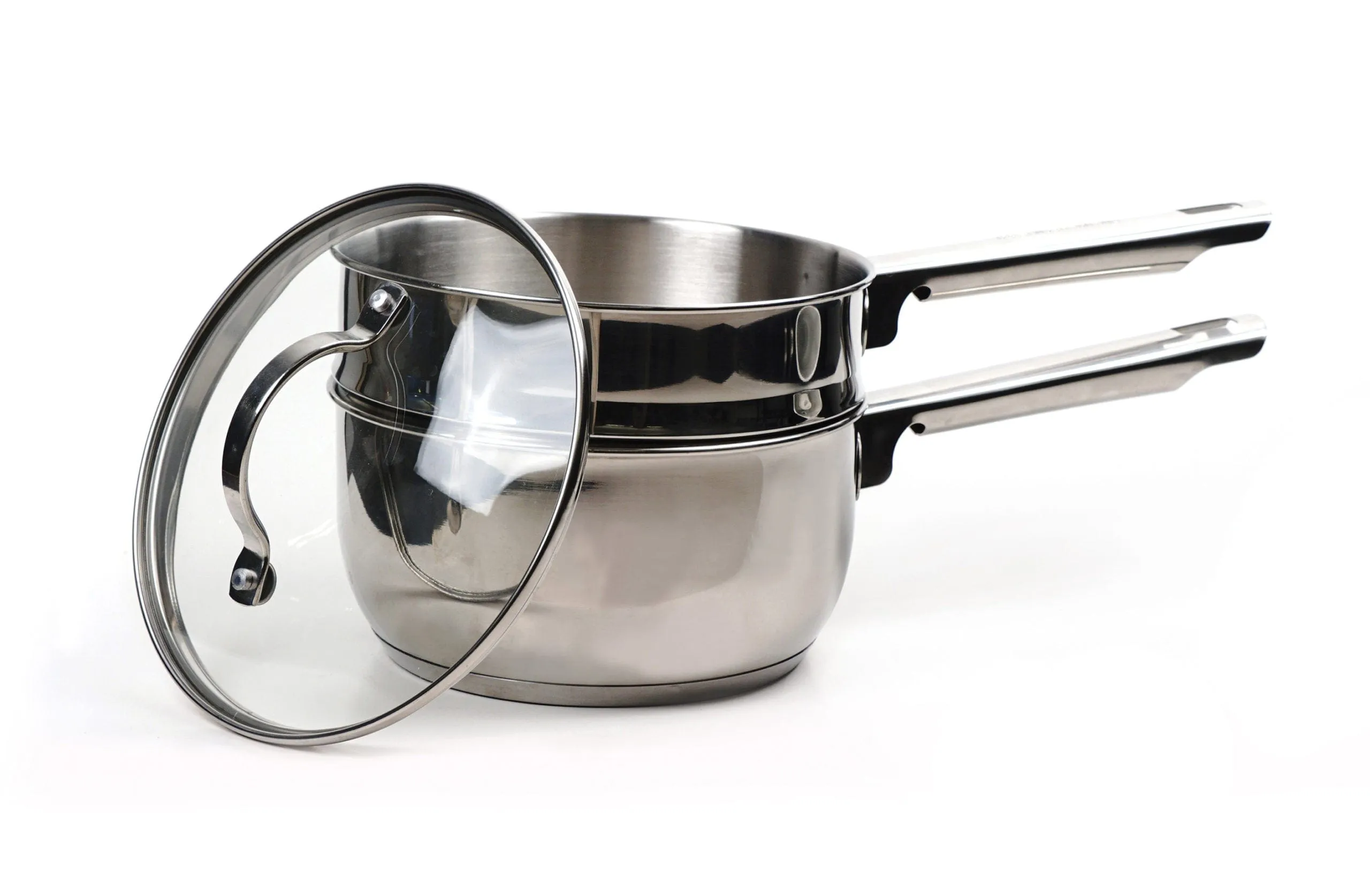 Stainless Steel Double Boiler (Bain-Marie). Induction Compatible