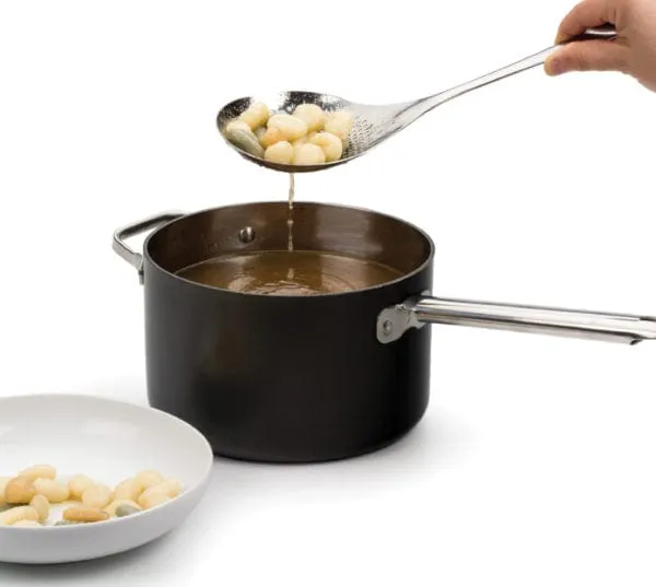 Stainless Steel Pierced Straining Spoon
