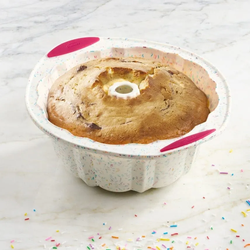 Structure Silicone Fluted Cake Pan Confetti