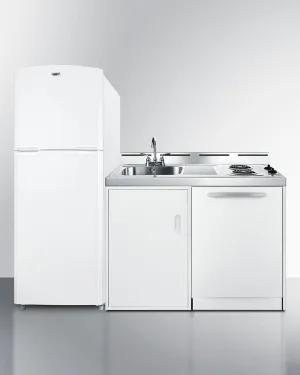 Summit ACKDW75 75 Wide All-In-One Kitchenette With Dishwasher