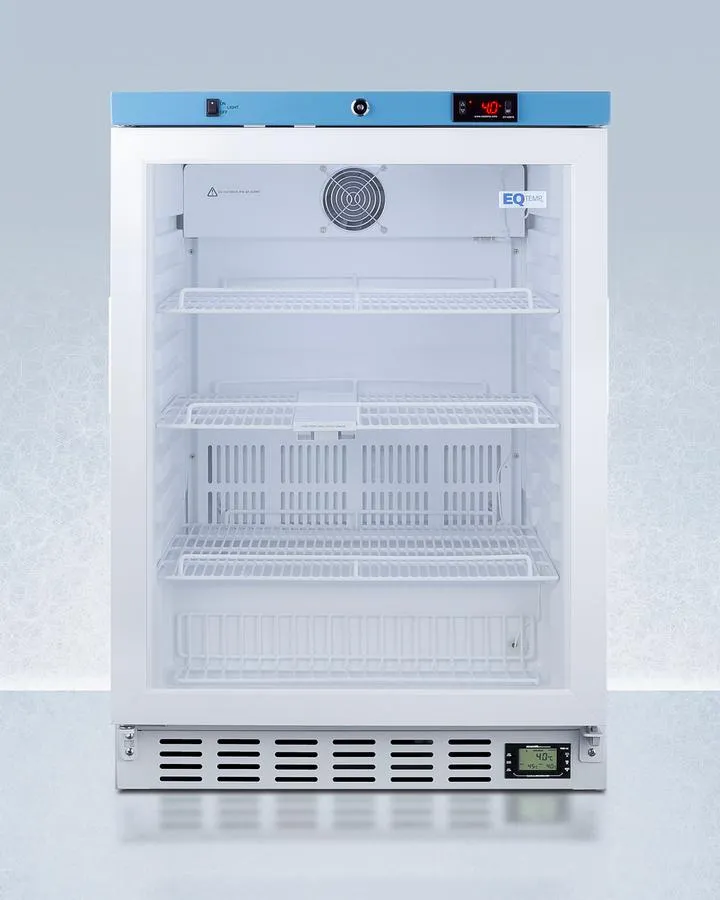 Summit ACR52GLHD 24 Wide Built-In Healthcare Refrigerator