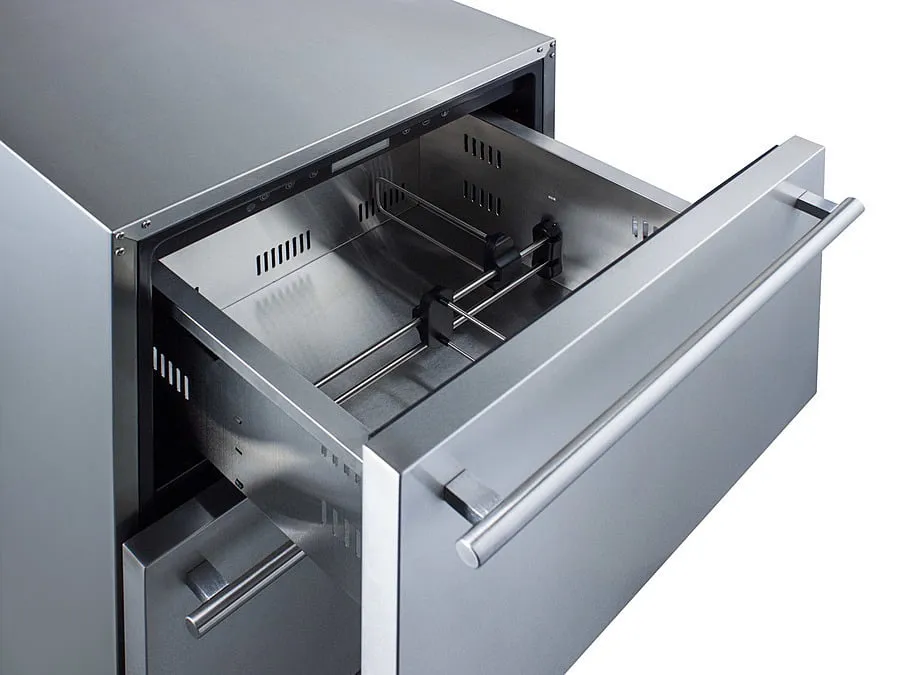 Summit ADRD24 24 Wide 2-Drawer All-Refrigerator. Ada Compliant