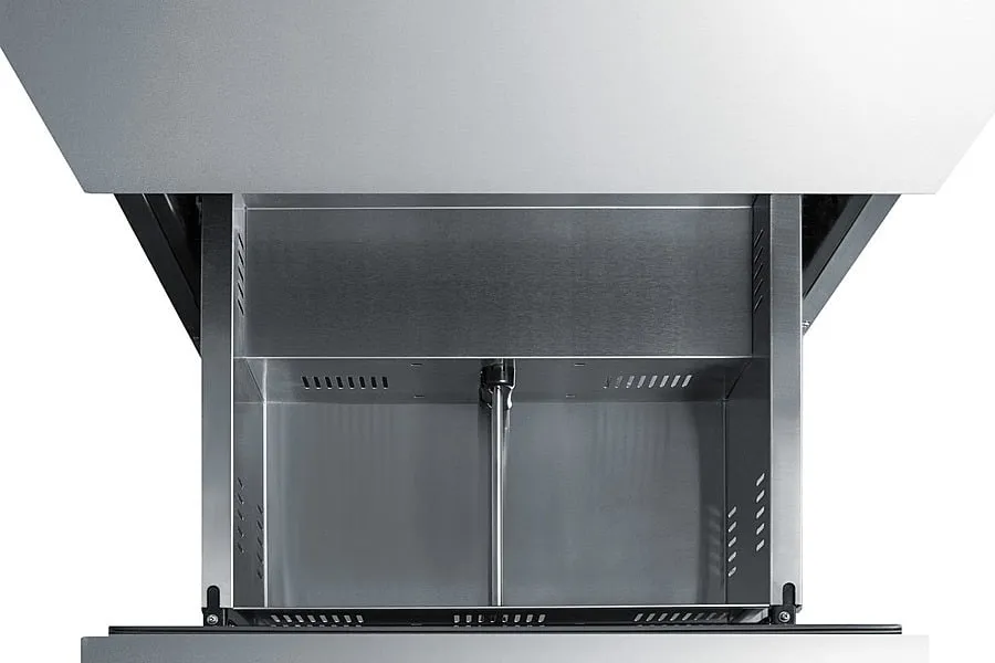 Summit ADRD24 24 Wide 2-Drawer All-Refrigerator. Ada Compliant