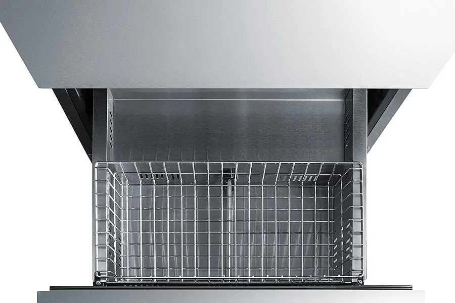 Summit ADRD24 24 Wide 2-Drawer All-Refrigerator. Ada Compliant