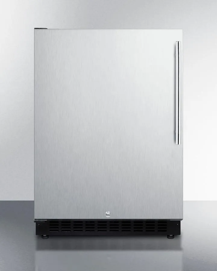 Summit AL54CSSHVLHD 24 Wide Built-In All-Refrigerator. Ada Compliant
