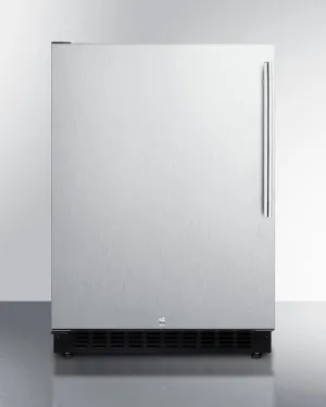 Summit AL54CSSHVLHD 24 Wide Built-In All-Refrigerator. Ada Compliant