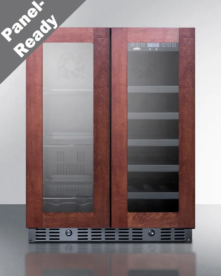 Summit ALFD24WBVPNR 24 Built-In Wine/Beverage Center. Ada Compliant