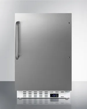 Summit ALFZ36SSTB 20 Wide Built-In All-Freezer. Ada Compliant