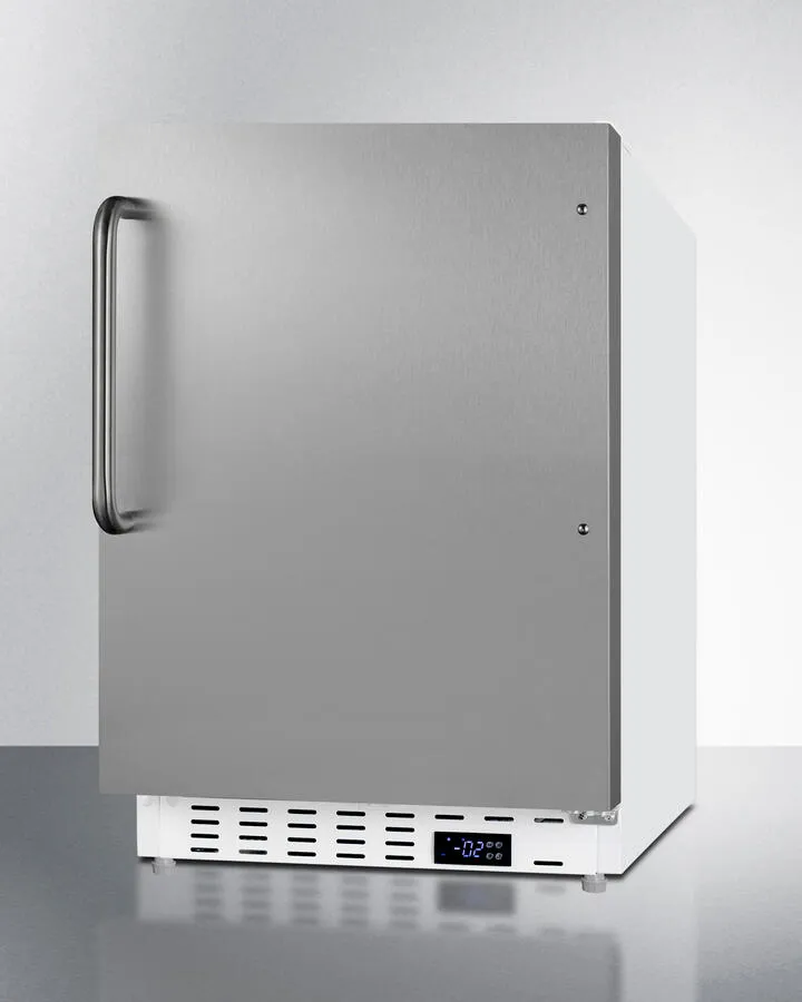Summit ALFZ36SSTB 20 Wide Built-In All-Freezer. Ada Compliant