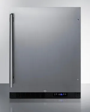 Summit ALFZ51CSS 24 Wide Built-In All-Freezer. Ada Compliant