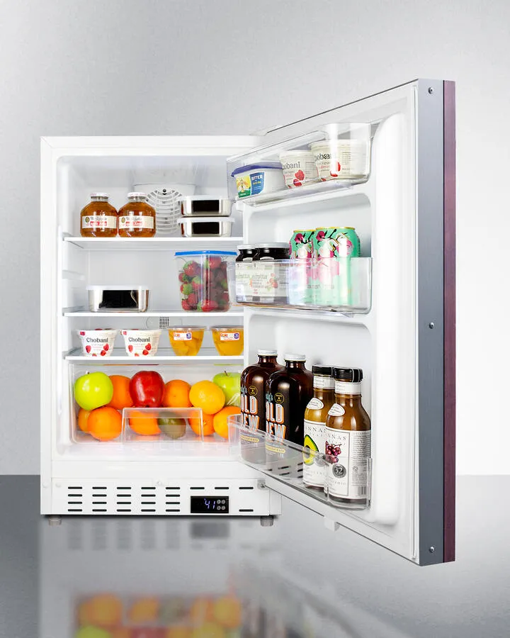 Summit ALR46WIF 20 Wide Built-In All-Refrigerator. Ada Compliant