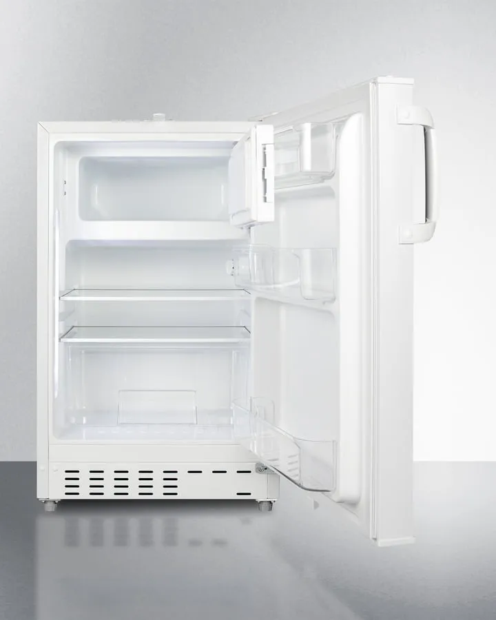 Summit ALRF48 20 Wide Built-In Refrigerator-Freezer. Ada Compliant