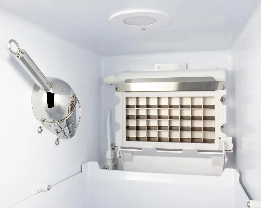 Summit BIM47OS Built-In Outdoor 50 Lb. Clear Icemaker