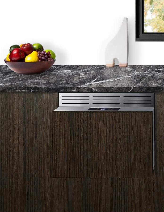 Summit COOL1D 18 Wide Built-In Wine/Beverage Cooler Drawer