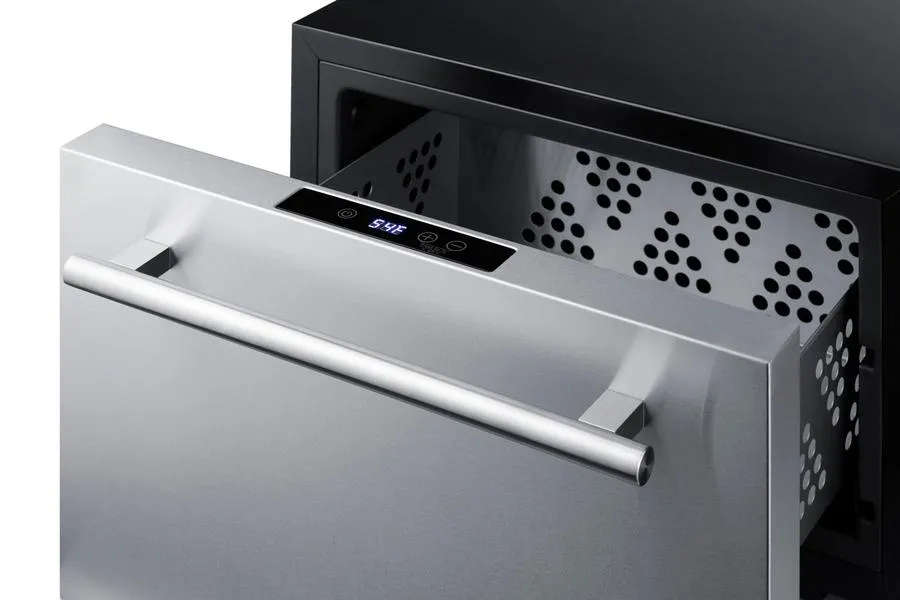 Summit COOL1D 18 Wide Built-In Wine/Beverage Cooler Drawer