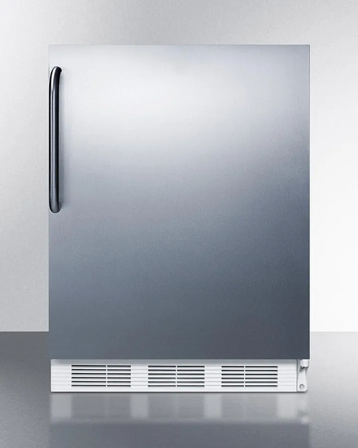 Summit CT661WCSS 24 Wide Built-In Refrigerator-Freezer