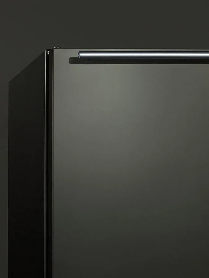 Summit CT663BKBIKSHHADA 24 Wide Built-In Refrigerator-Freezer. Ada Compliant