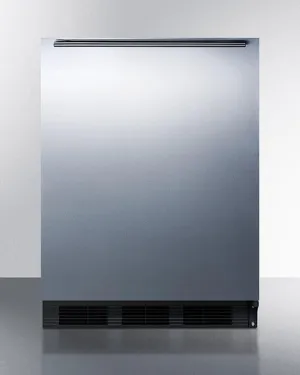 Summit CT663BKBISSHH 24 Wide Built-In Refrigerator-Freezer
