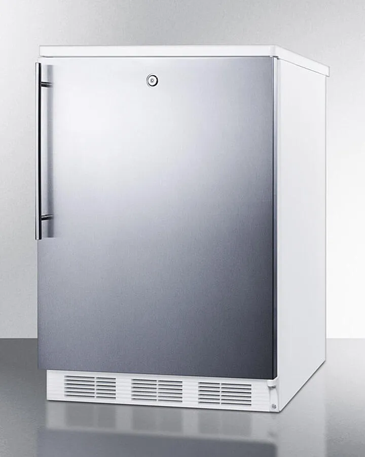 Summit CT66LWBISSHV 24 Wide Built-In Refrigerator-Freezer