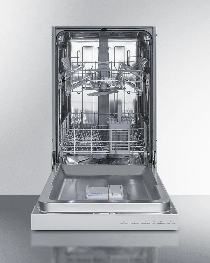 Summit DW18SS31ADA 18 Wide Built-In Dishwasher