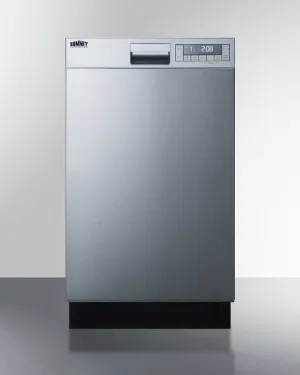 Summit DW18SS4ADA 18 Wide Built-In Dishwasher