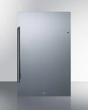 Summit FF195 Shallow Depth Built-In All-Refrigerator