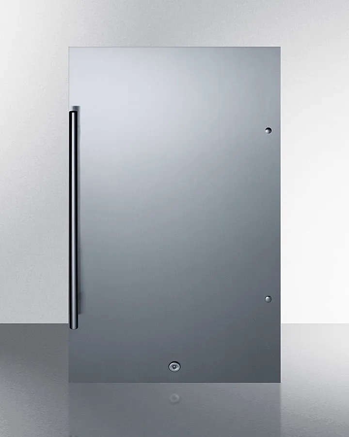 Summit FF195ADA Shallow Depth Built-In All-Refrigerator. Ada Compliant