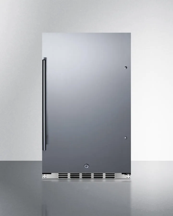 Summit FF195H34CSS Shallow Depth Built-In All-Refrigerator