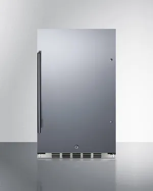 Summit FF195H34CSS Shallow Depth Built-In All-Refrigerator