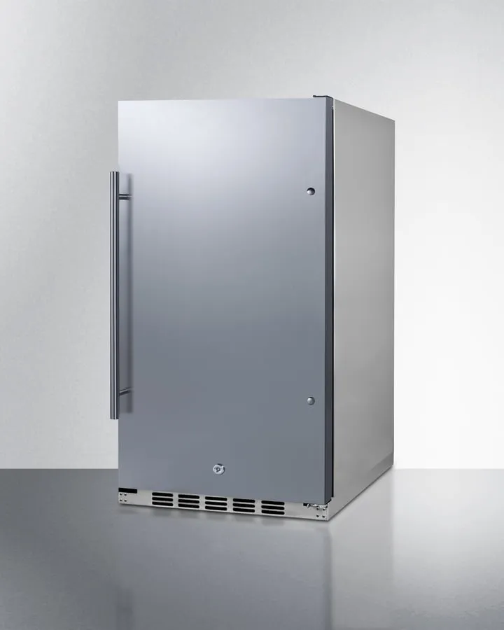 Summit FF195H34CSS Shallow Depth Built-In All-Refrigerator