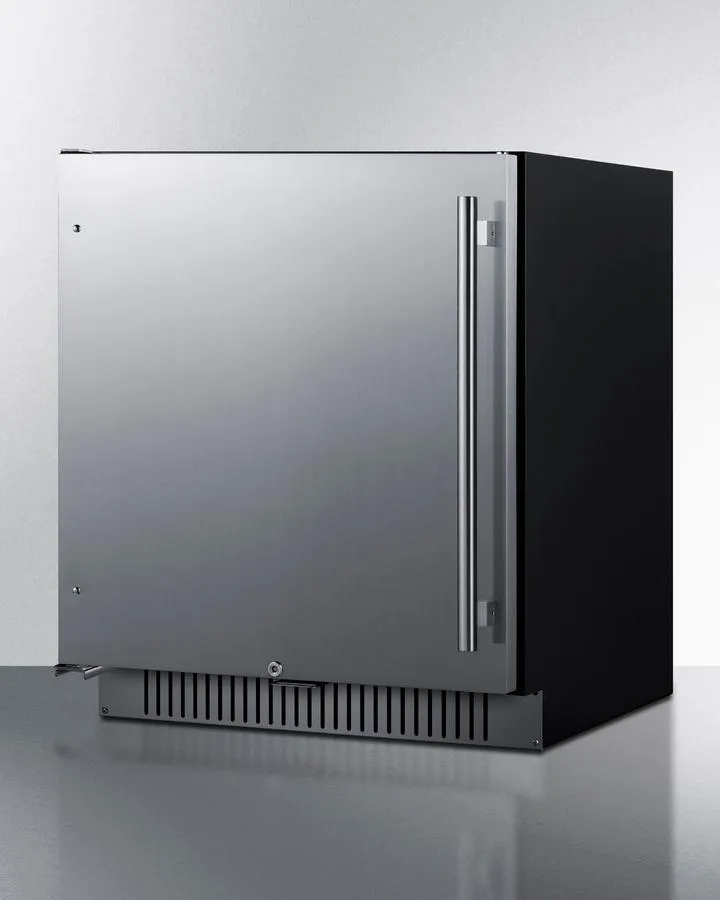Summit FF27BSSADALHD 27 Wide Built-In All-Refrigerator. Ada Compliant