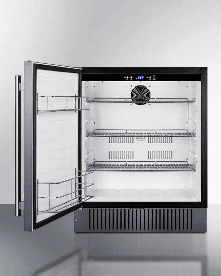 Summit FF27BSSLHD 27 Wide Built-In All-Refrigerator