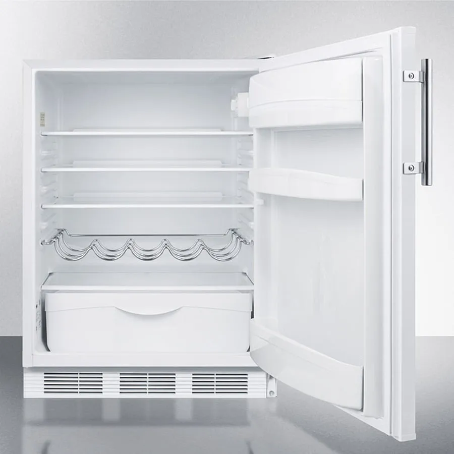 Summit FF61WBI 24 Wide Built-In All-Refrigerator