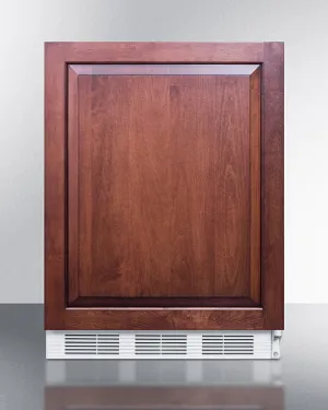 Summit FF61WBIIFADA 24 Wide Built-In All-Refrigerator. Ada Compliant