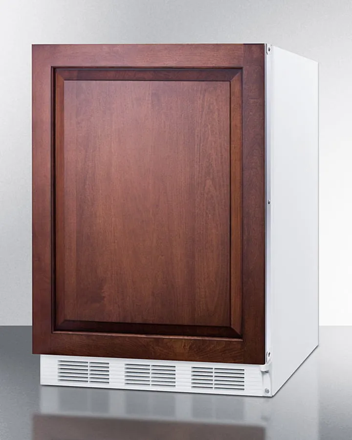 Summit FF61WBIIFADA 24 Wide Built-In All-Refrigerator. Ada Compliant
