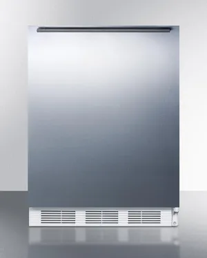 Summit FF61WBISSHHADA 24 Wide Built-In All-Refrigerator. Ada Compliant