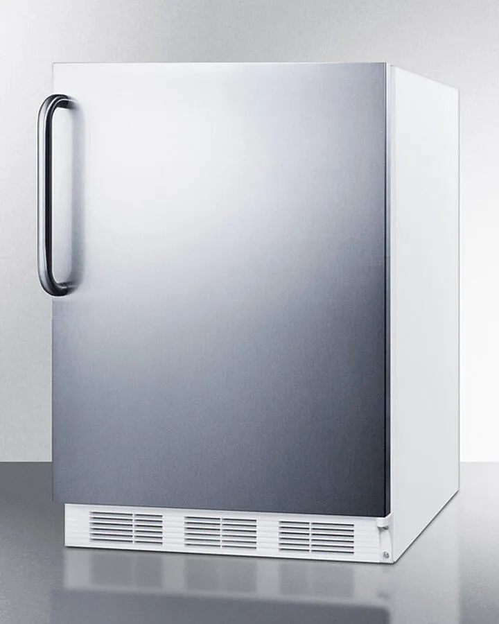 Summit FF61WBISSTB 24 Wide Built-In All-Refrigerator