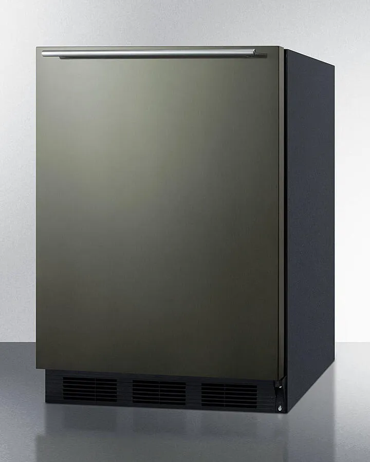 Summit FF63BKBIKSHH 24 Wide Built-In All-Refrigerator