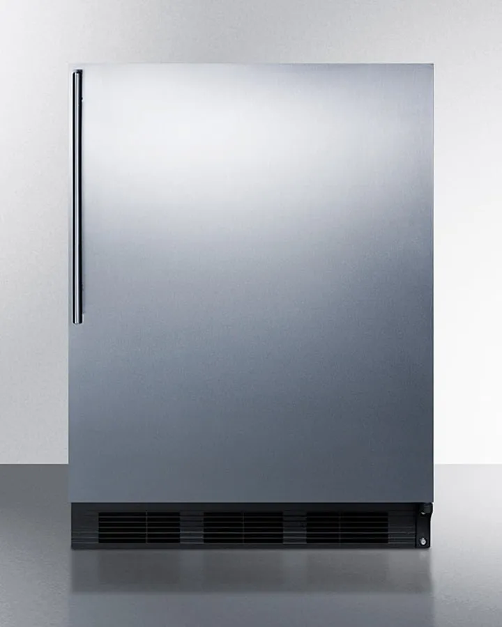 Summit FF63BKBISSHV 24 Wide Built-In All-Refrigerator