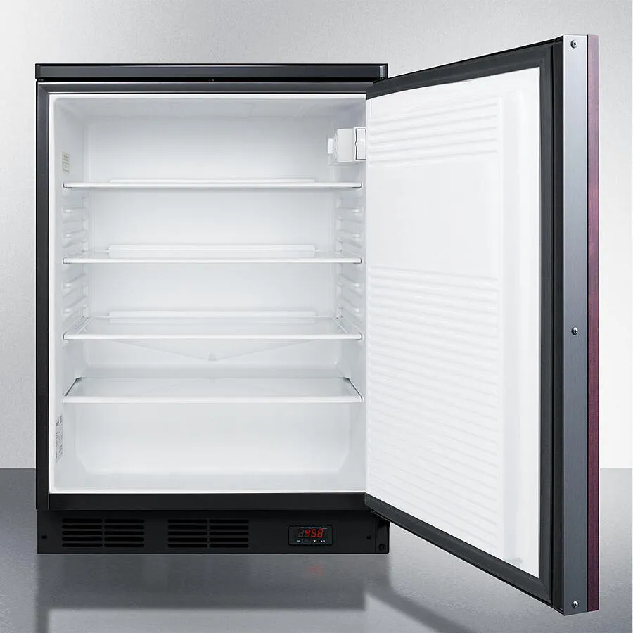 Summit FF7LBLKBIPUBIF 24 Wide Built-In Pub Cellar