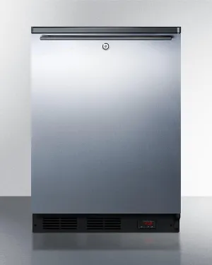 Summit FF7LBLKBIPUBSSHH 24 Wide Built-In Pub Cellar