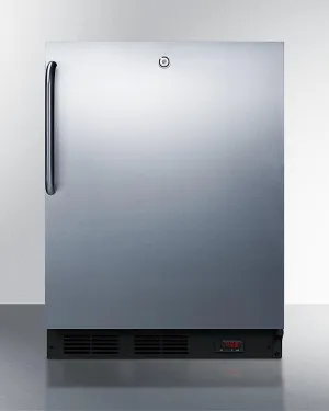 Summit FF7LBLKPUBCSS 24 Wide Built-In Craft Beer Pub Cellar