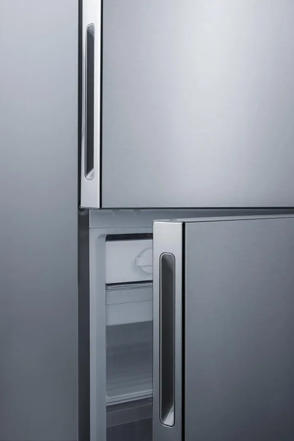 Summit FFBF279SSBI 28 Wide Built-In Bottom Freezer Refrigerator