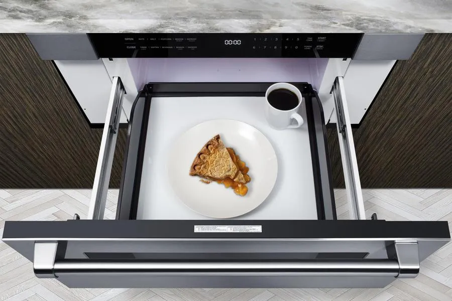 Summit MDR30SS 30 Wide Built-In Drawer Microwave